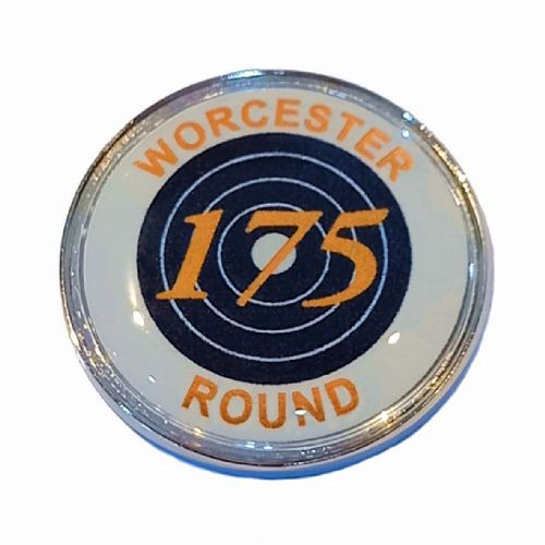 Worcester Round standard badge